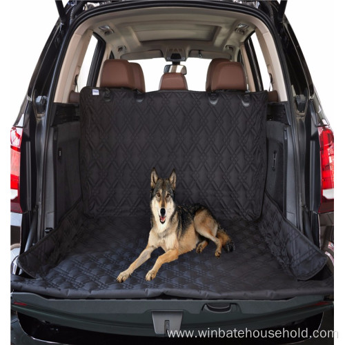 Car Boot Liner Cover With Bumper for Dog
